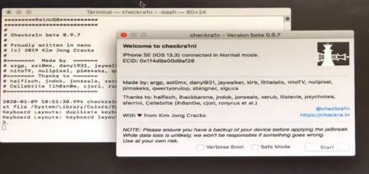 iOS13越狱Windows版来了，愿意尝试的来看看！